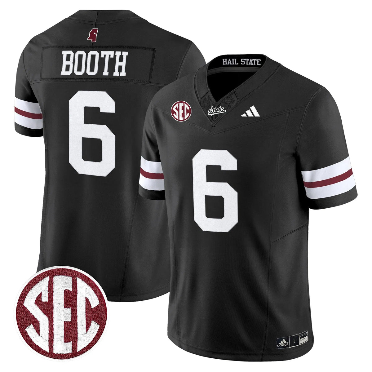 Personalized MSB 'Dark Mode' Vapor Limited Jersey - Black / Davon Booth Stitched