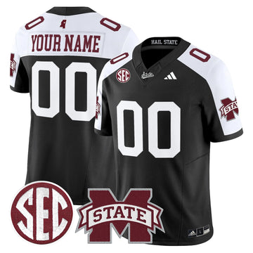 Personalized MSB 'Dark Mode' Vapor Limited Custom Jersey - Black Alternate Stitched