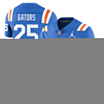 Personalized FG Bring Back 1960s Throwback Jersey - Blue / Gators - 25 Stitched