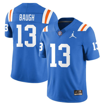 Personalized FG Bring Back 1960s Throwback Jersey - Blue / Jadan Baugh - 13 Stitched