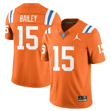 Personalized FG Bring Back 1960s Throwback Jersey - Orange / Harrison Bailey - 15 Stitched