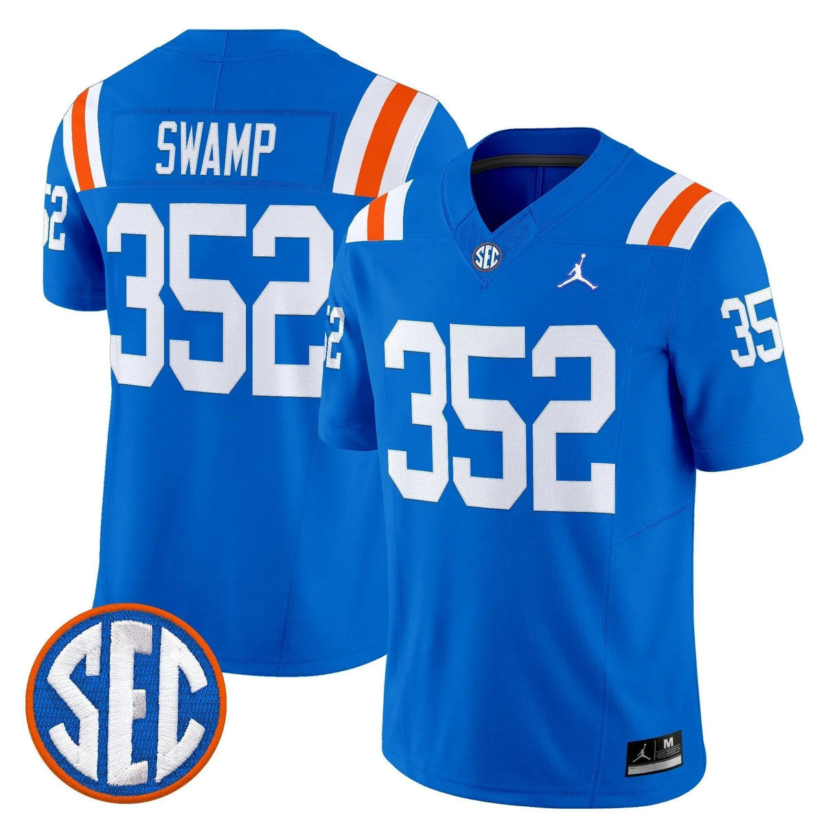 Personalized FG '1960s Throwback' Vapor Limited Jersey - Royal / Swamp 352 Stitched