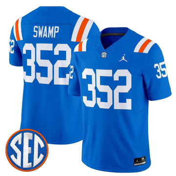 Personalized FG '1960s Throwback' Vapor Limited Jersey - Royal / Swamp 352 Stitched