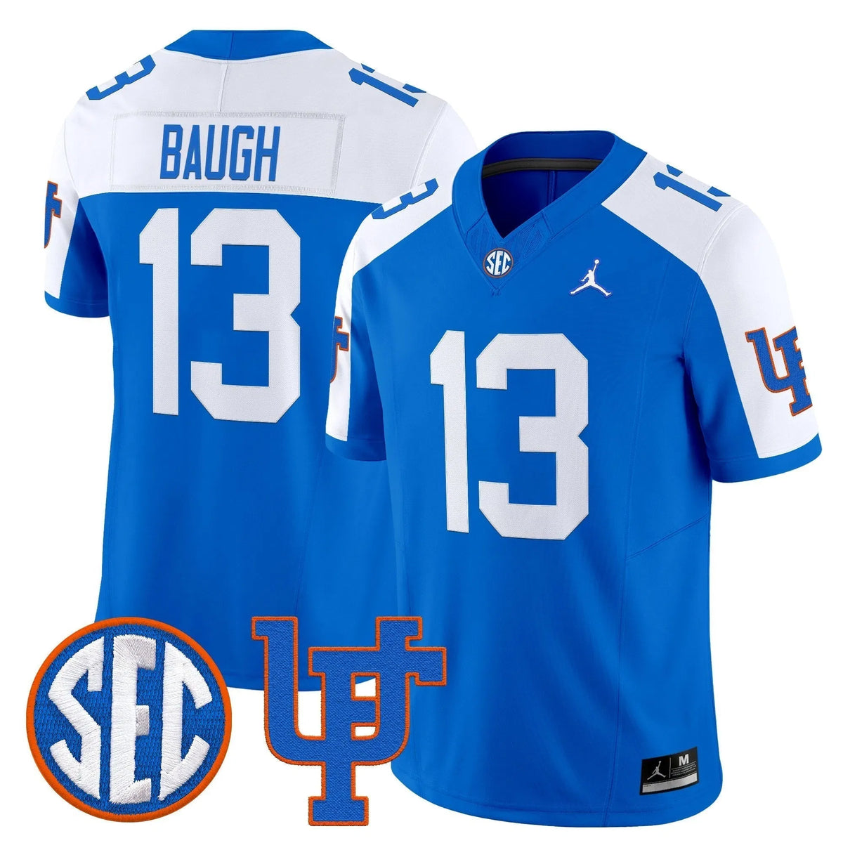 Personalized FG '1960s Throwback' Vapor Limited Jersey - Royal Alternate / Jadan���������Baugh Stitched