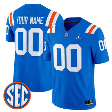 Personalized FG '1960s Throwback' Vapor Limited Custom Jersey - Royal Stitched