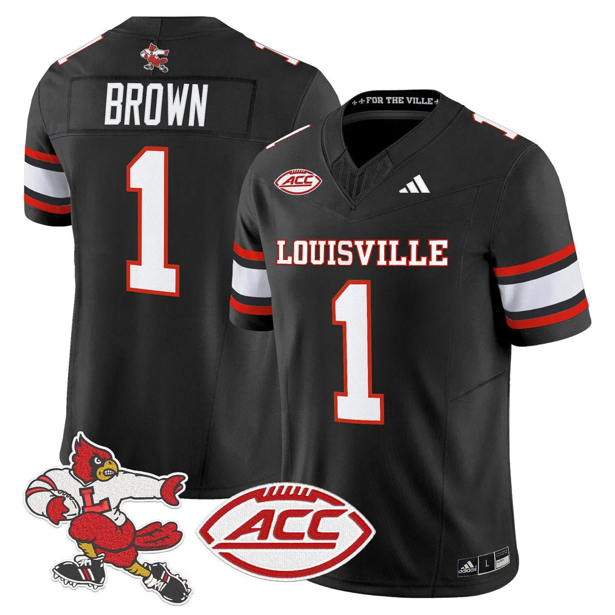 Personalized LC '1980s Throwback' Vapor Limited Jersey - Black / Isaac Brown Stitched