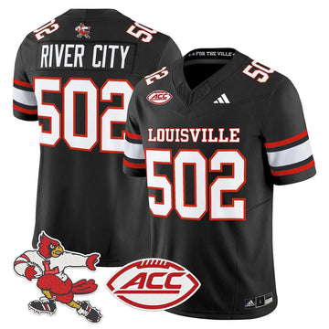 Personalized LC '1980s Throwback' Vapor Limited Jersey - Black / River City 502 Stitched