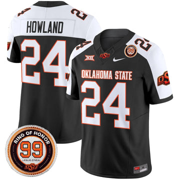 Personalized OSD 2026 Vapor Limited Jersey - Leslie O'neal Patch - Black Alternate / Trent Howland Stitched
