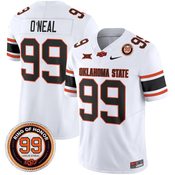 Personalized OSD 2026 Vapor Limited Jersey - Leslie O'neal Patch - White / Leslie O'neal Stitched