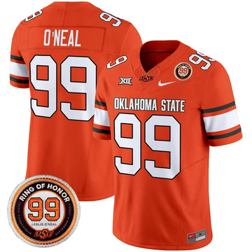 Personalized OSD 2026 Vapor Limited Jersey - Leslie O'neal Patch - Orange / Leslie O'neal Stitched