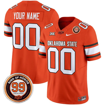 Personalized OSD 2026 Vapor Limited Custom Jersey - Leslie O'neal Patch - Orange Stitched