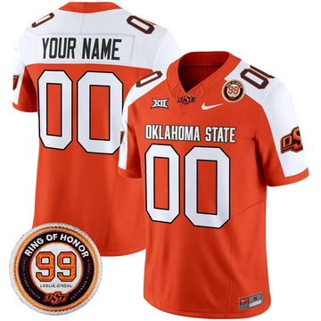 Personalized OSD 2026 Vapor Limited Custom Jersey - Leslie O'neal Patch - Orange Alternate Stitched