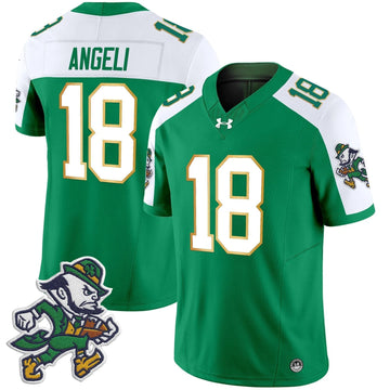 Personalized NDFI 2026 'Gridiron Leprechaun Edition' Vapor Limited Jersey - Green Alternate / Steve Angeli Stitched