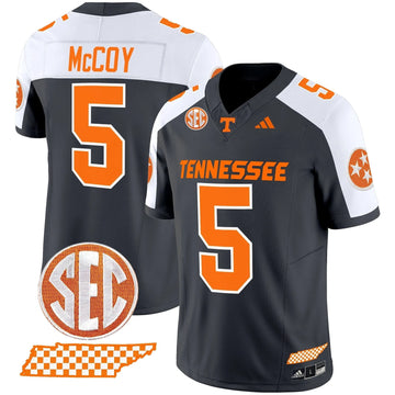 Personalized TV 2026 Vapor Limited Jersey V2 - Grey Alternate / Bru McCoy Stitched