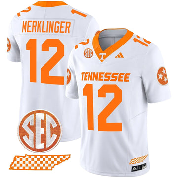 Personalized TV 2026 Vapor Limited Jersey V2 - White / Jake Merklinger Stitched