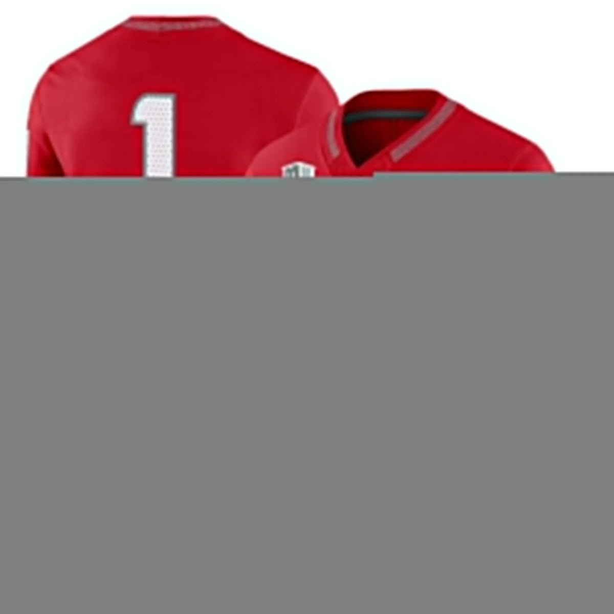Personalized New Mexico Lobos 2026 Vapor Limited Jersey - Red / #1 Team Stitched