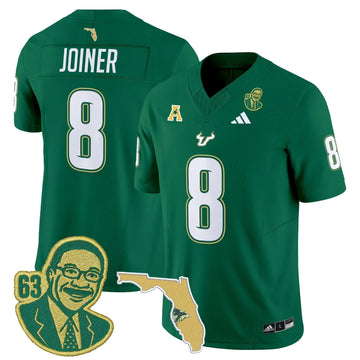 Personalized South Florida Bulls 'Lee Roy Selmon Legacy Edition' Vapor Limited Jersey - Green / Kelley Joiner Stitched