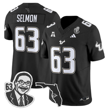 Personalized South Florida Bulls 'Lee Roy Selmon Legacy Edition' Vapor Limited Jersey - Black / Lee Roy Selmon Stitched