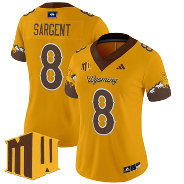 Personalized Women's WC 2026 Vapor Limited Jersey - Stitched - Gold Limited / Jaylen Sargent Stitched