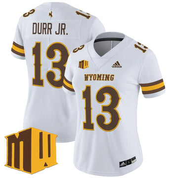 Personalized Women's WC 2026 Vapor Limited Jersey - Stitched - White / Chris Durr Jr. Stitched