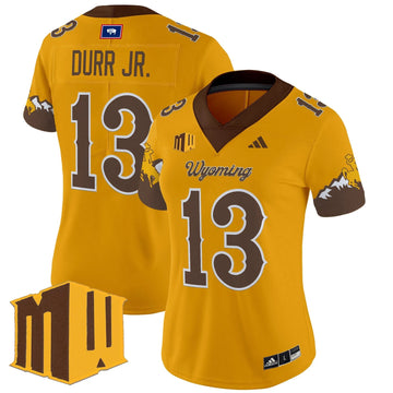 Personalized Women's WC 2026 Vapor Limited Jersey - Stitched - Gold Limited / Chris Durr Jr. Stitched