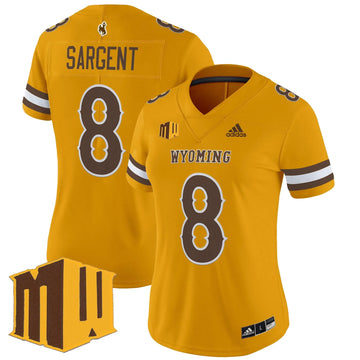 Personalized Women's WC 2026 Vapor Limited Jersey - Stitched - Gold / Jaylen Sargent Stitched