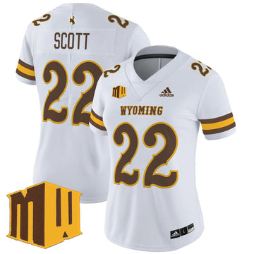 Personalized Women's WC 2026 Vapor Limited Jersey - Stitched - White / Sam Scott Stitched