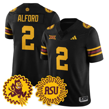 Personalized ASSD 1975 Throwback Uniform - Black / Xavion Alford Stitched