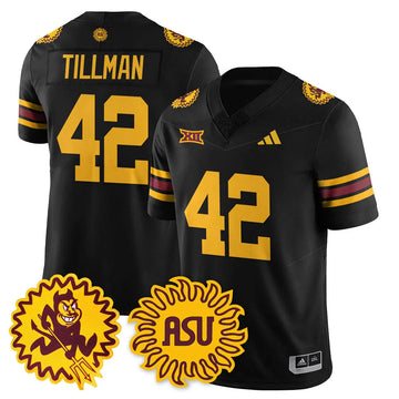 Personalized ASSD 1975 Throwback Uniform - Black / Pat Tillman Stitched