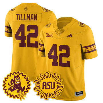 Personalized ASSD 1975 Throwback Uniform - Gold / Pat Tillman Stitched