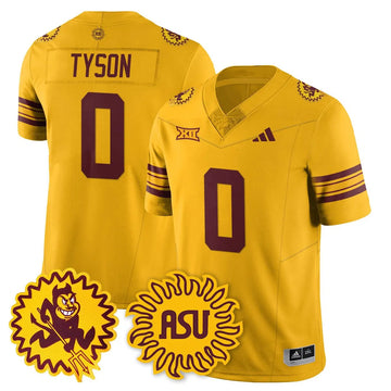 Personalized ASSD 1975 Throwback Uniform - Gold / Jordyn Tyson Stitched