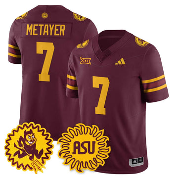 Personalized ASSD 1975 Throwback Uniform - Maroon / Chamon Metayer Stitched