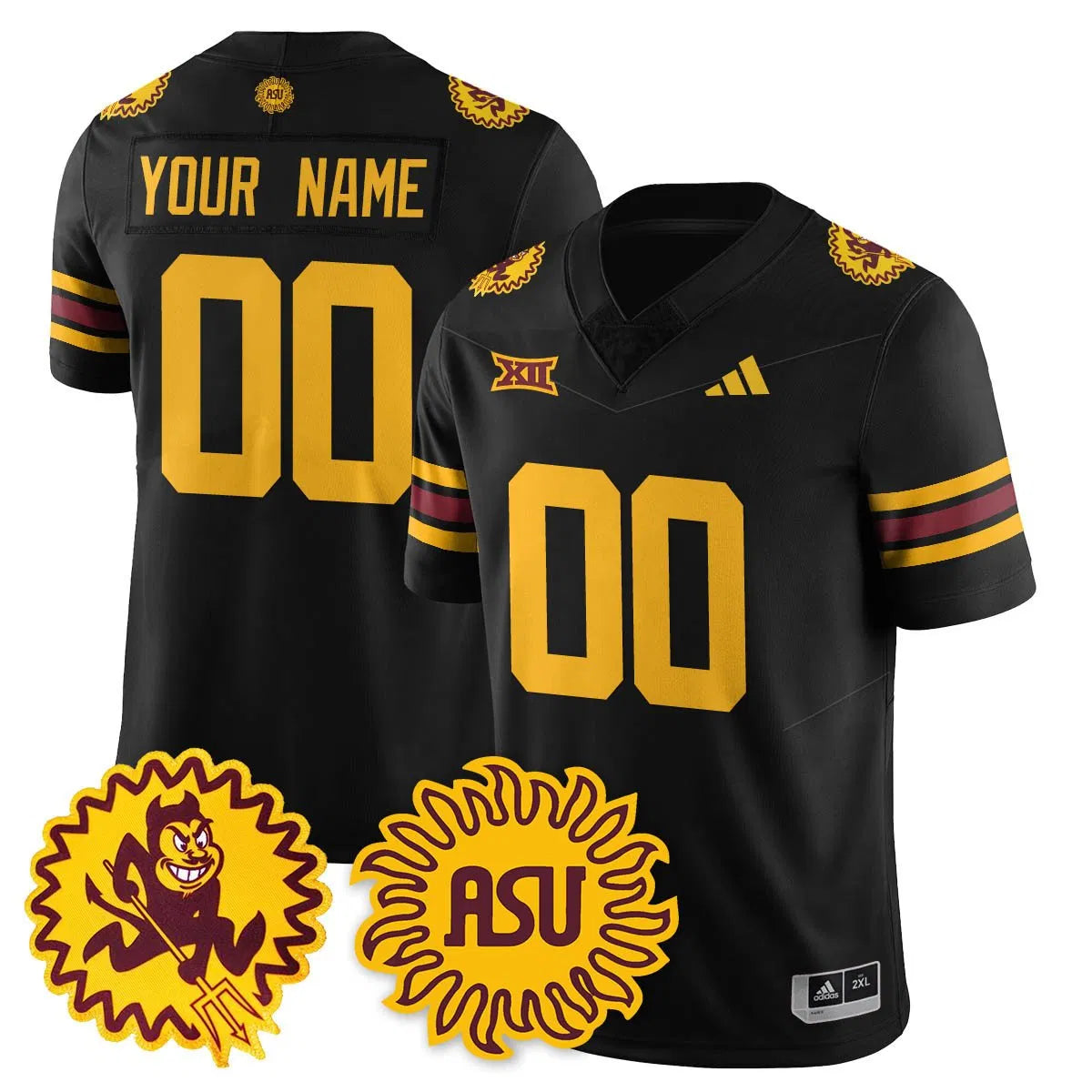 Personalized ASSD 1975 Throwback Custom Uniform - Black Stitched