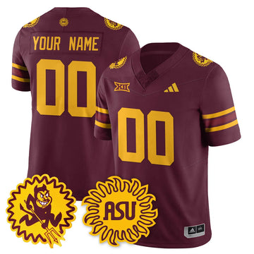 Personalized ASSD 1975 Throwback Custom Uniform - Maroon Stitched