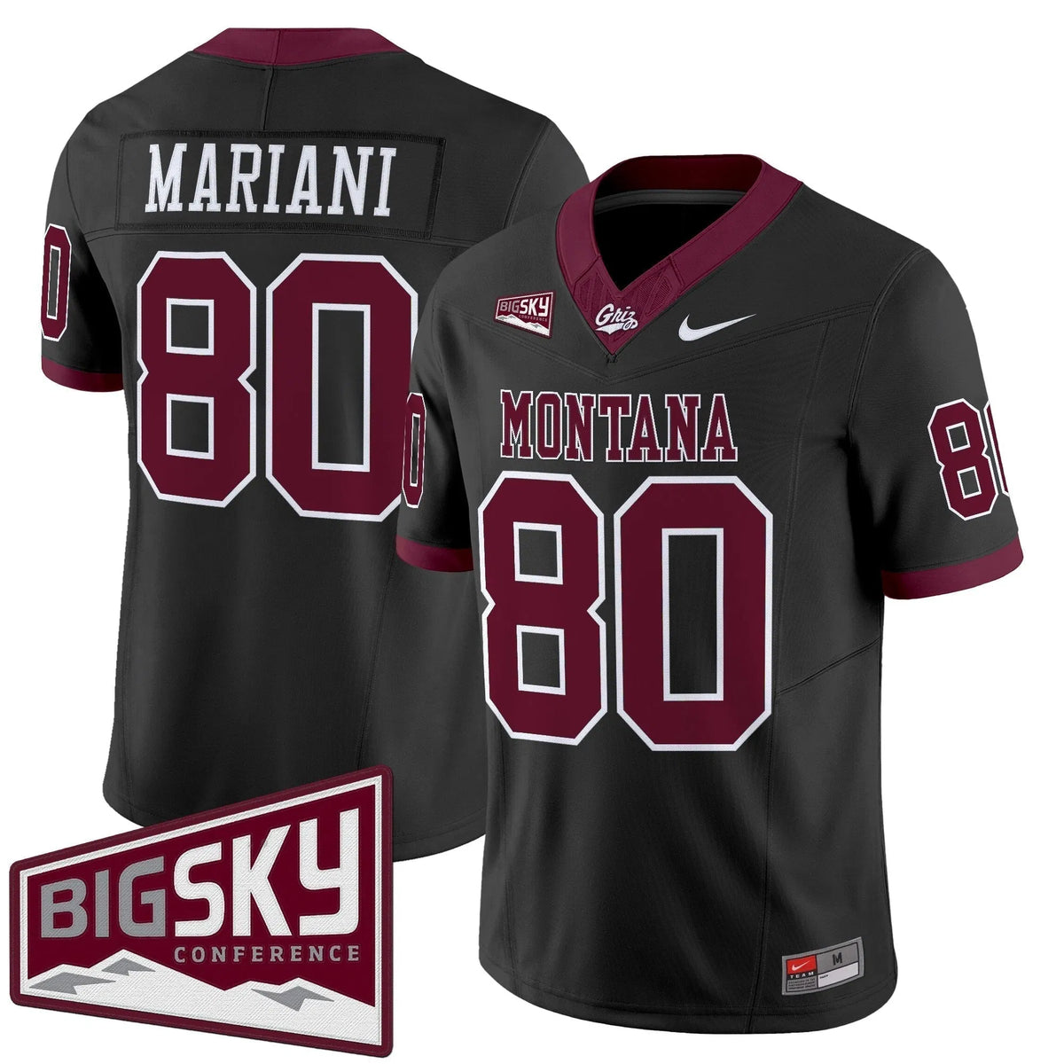 Personalized MG 2026 Vapor Limited Jersey - Black / Marc Mariani Stitched