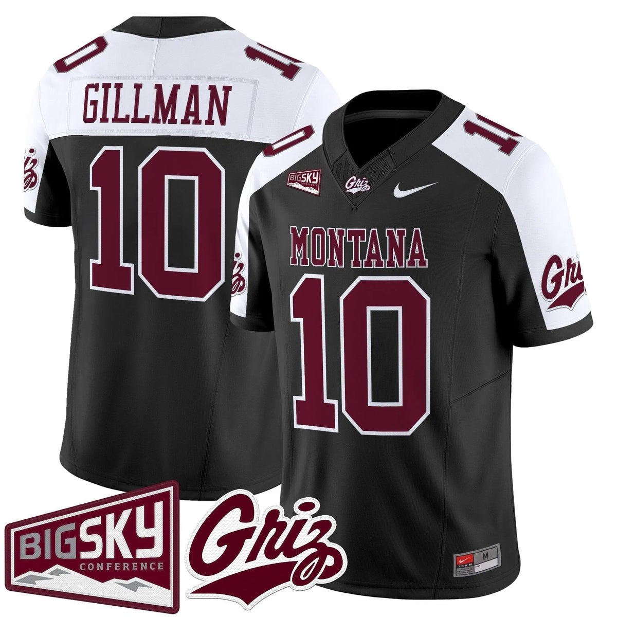Personalized MG 2026 Vapor Limited Jersey - Black Alternate / Eli Gillman Stitched