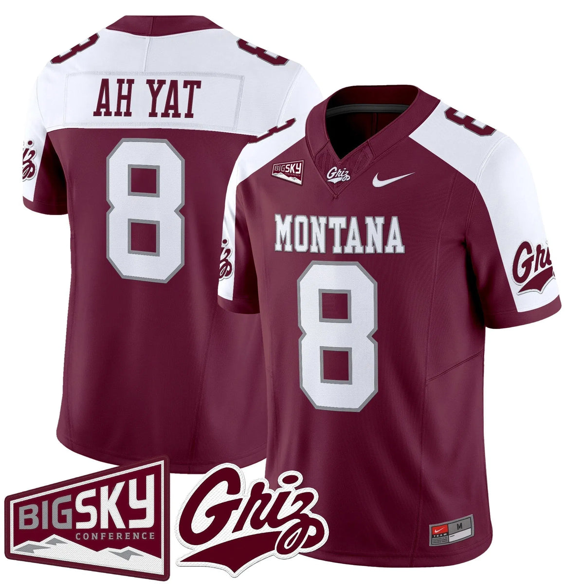 Personalized MG 2026 Vapor Limited Jersey - Maroon Alternate / Keali'i Ah Yat Stitched