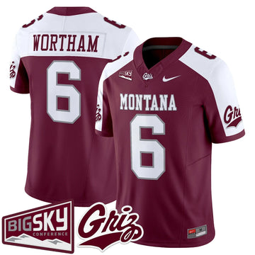 Personalized MG 2026 Vapor Limited Jersey - Maroon Alternate / Michael Wortham Stitched
