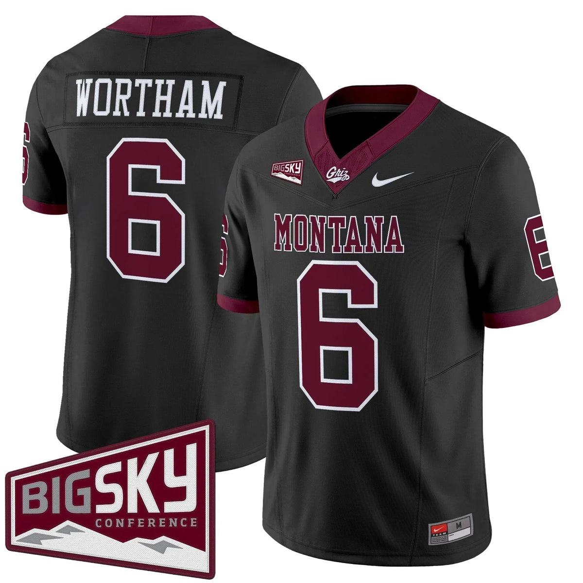 Personalized MG 2026 Vapor Limited Jersey - Black / Michael Wortham Stitched