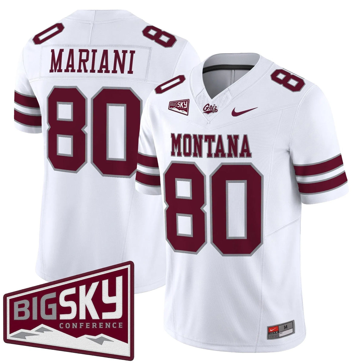 Personalized MG 2026 Vapor Limited Jersey - White / Marc Mariani Stitched