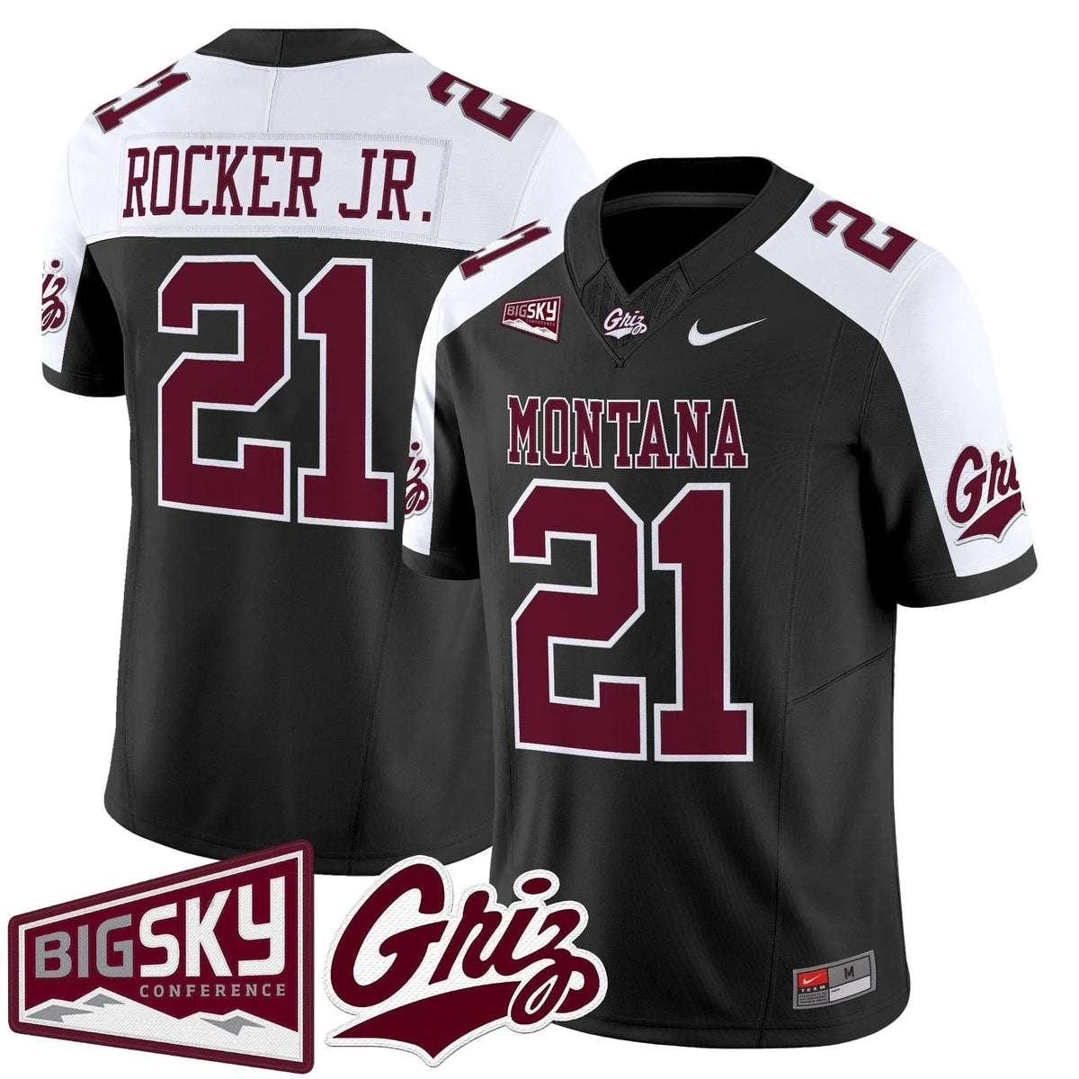 Personalized MG 2026 Vapor Limited Jersey - Black Alternate / Stevie Rocker Jr. Stitched
