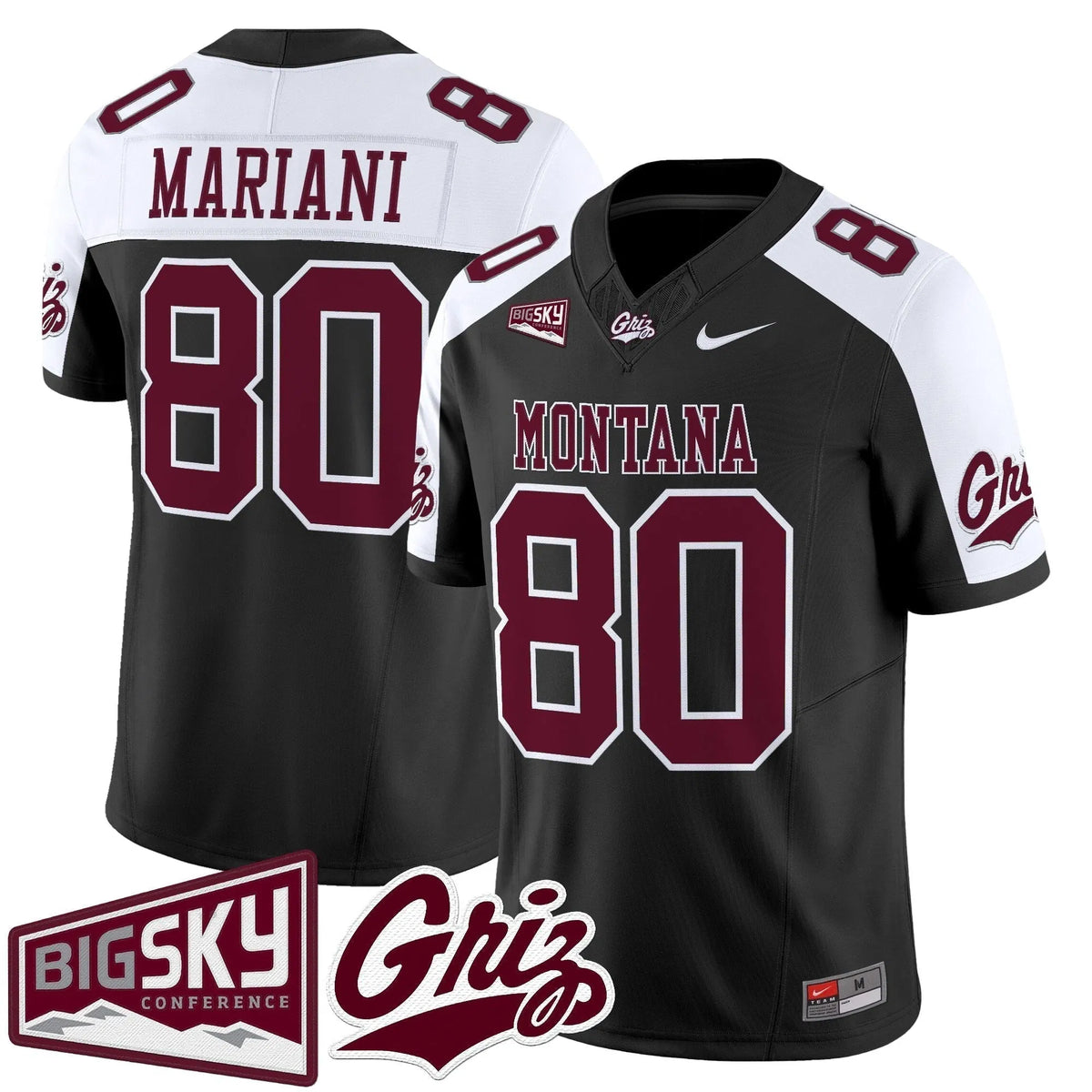 Personalized MG 2026 Vapor Limited Jersey - Black Alternate / Marc Mariani Stitched
