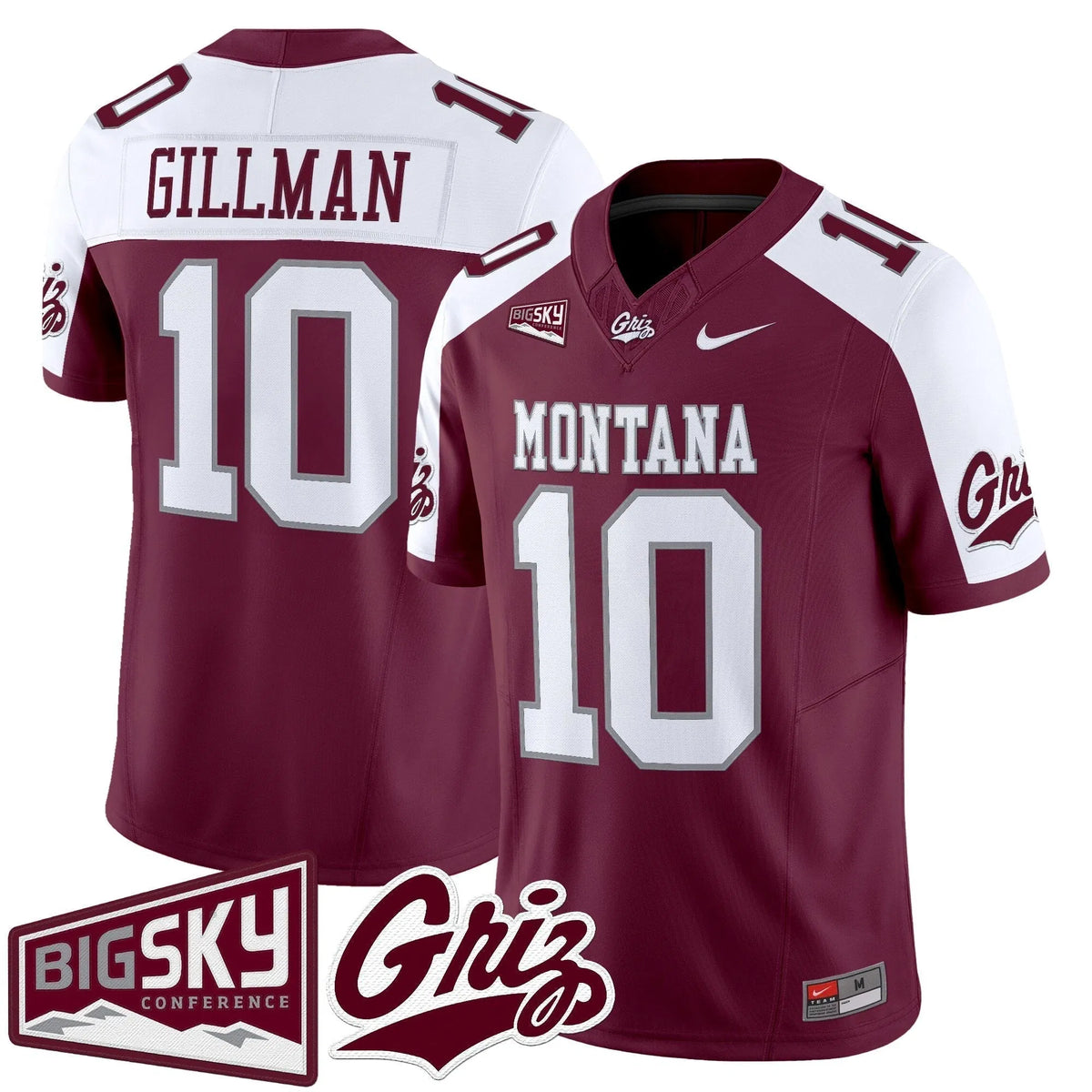 Personalized MG 2026 Vapor Limited Jersey - Maroon Alternate / Eli Gillman Stitched