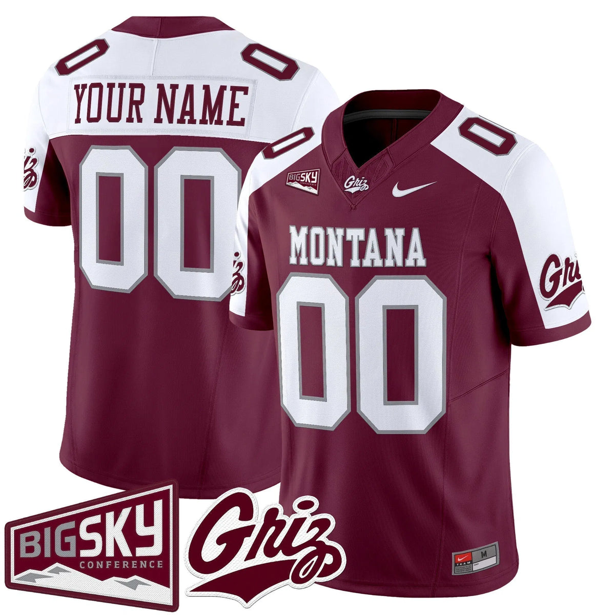 Personalized MG 2026 Vapor Limited Custom Jersey - Maroon Alternate Stitched