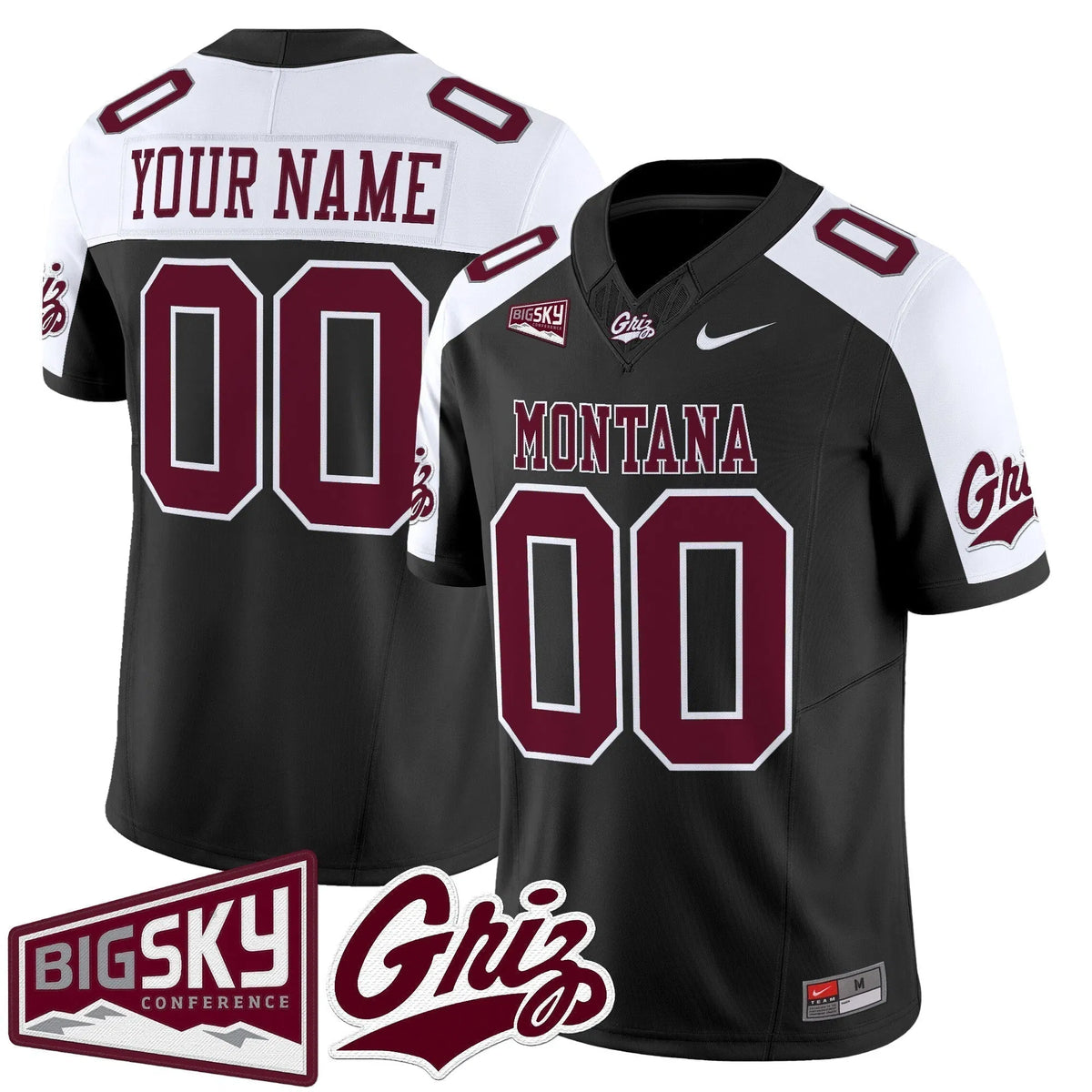 Personalized MG 2026 Vapor Limited Custom Jersey - Black Alternate Stitched