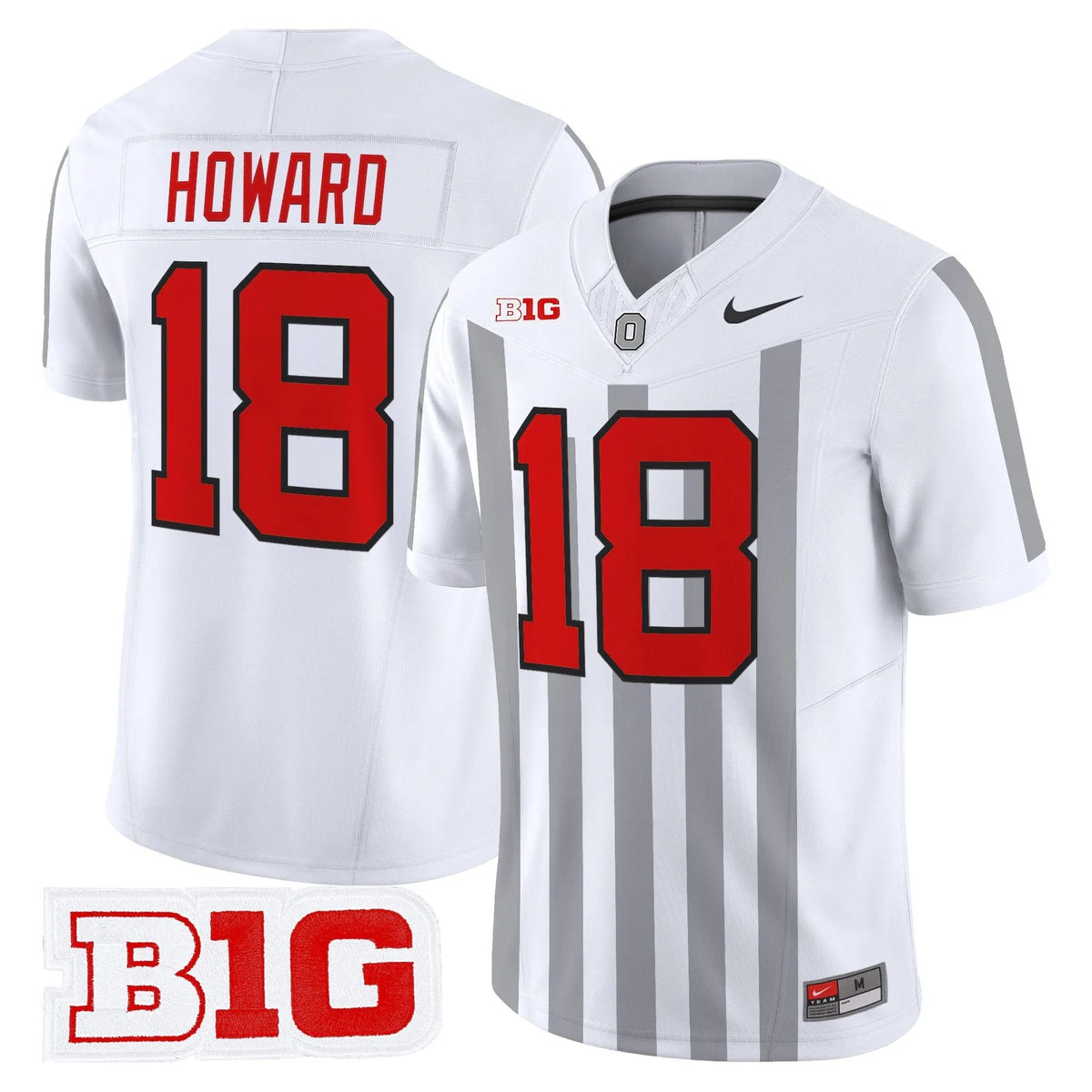 Personalized OSU Throwback Vapor Limited Jersey - Stitched - White / Will Howard Stitched