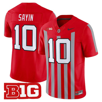 Personalized OSU Throwback Vapor Limited Jersey - Stitched - Red / Julian Sayin Stitched