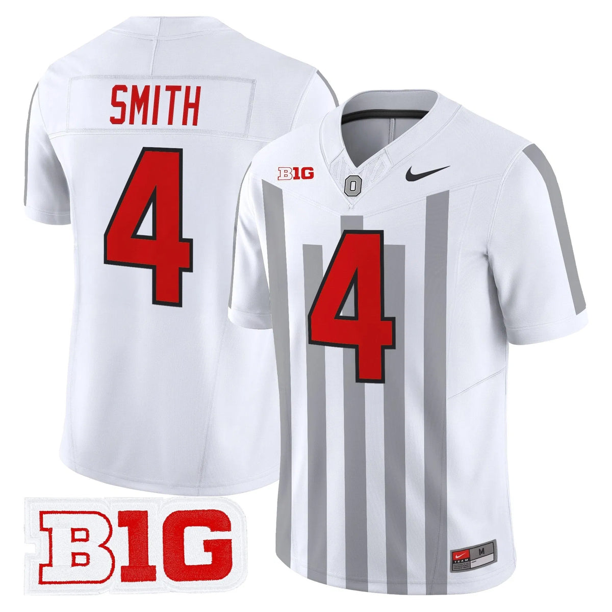 Personalized OSU Throwback Vapor Limited Jersey - Stitched - White / Jeremiah Smith Stitched