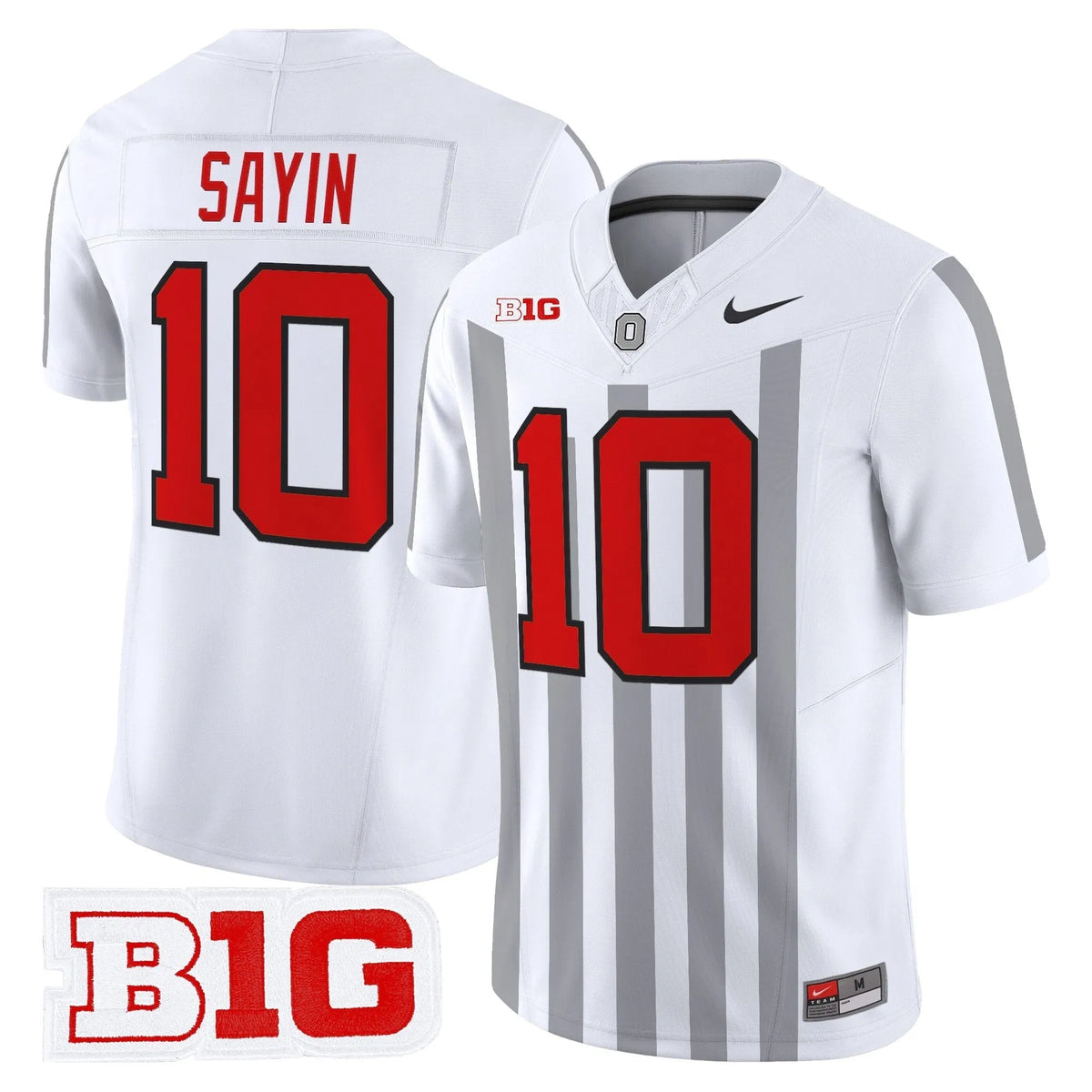 Personalized OSU Throwback Vapor Limited Jersey - Stitched - White / Julian Sayin Stitched