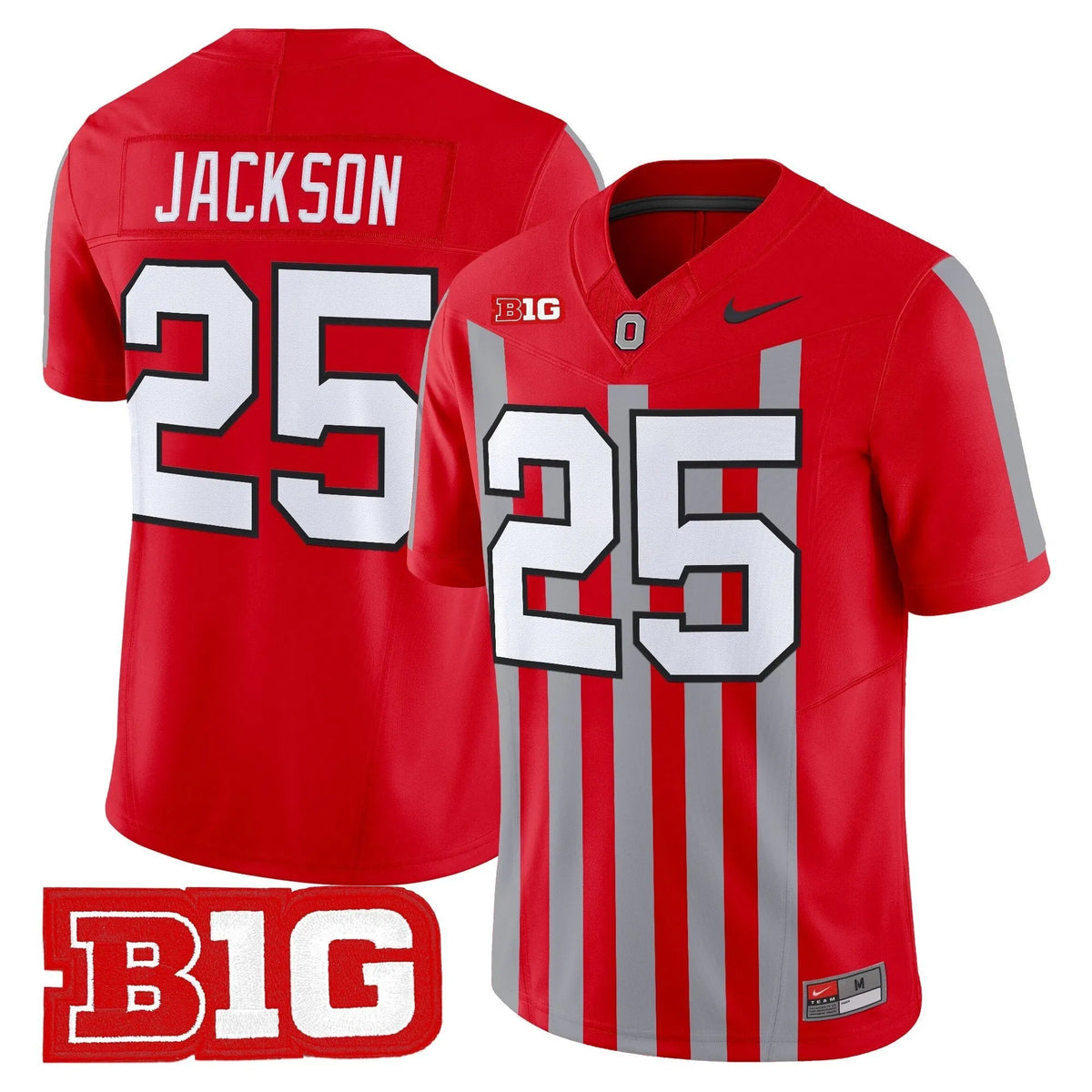 Personalized OSU Throwback Vapor Limited Jersey - Stitched - Red / Bo Jackson Stitched